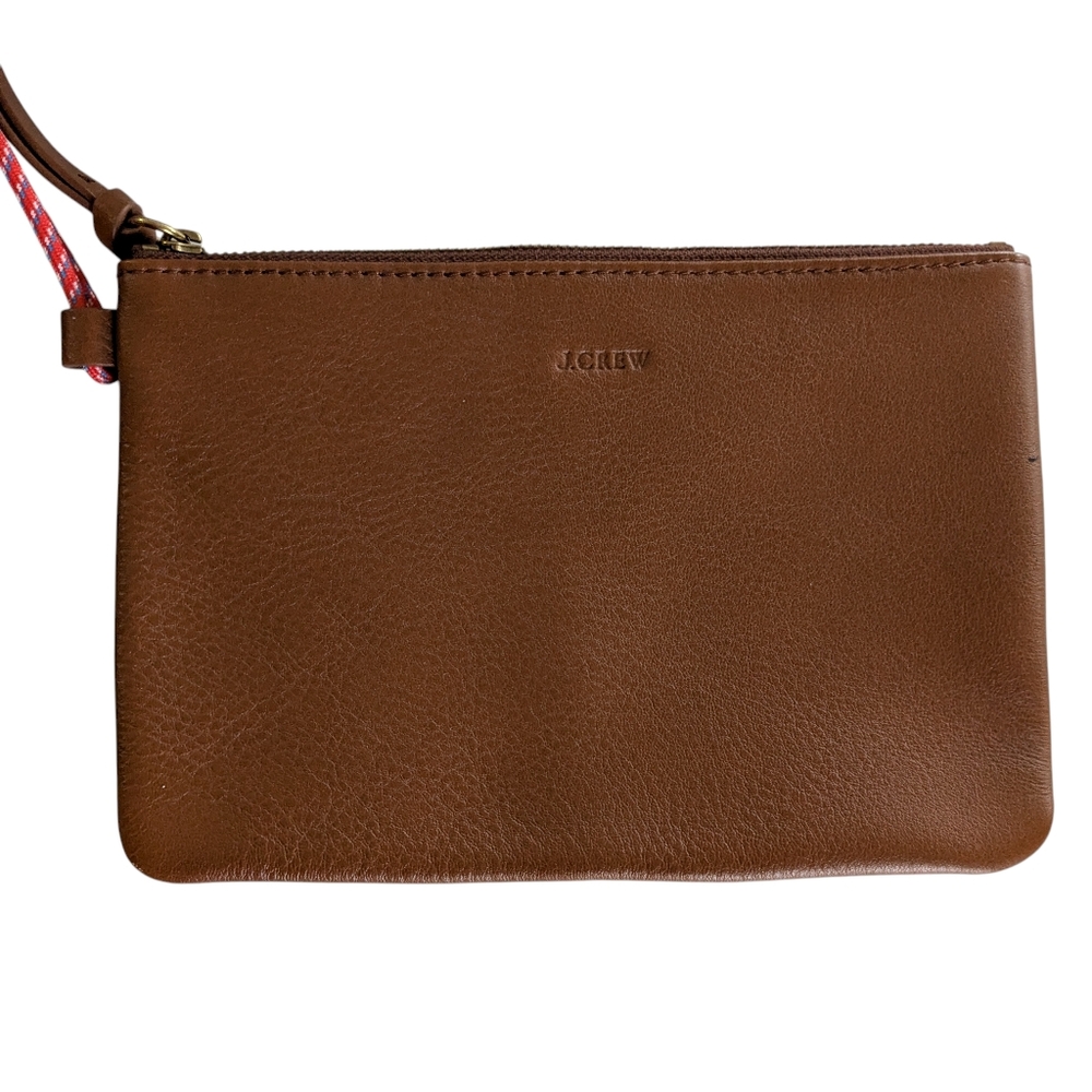 J. Crew Leather Carry All Tote Bag - Picture 12 of 14